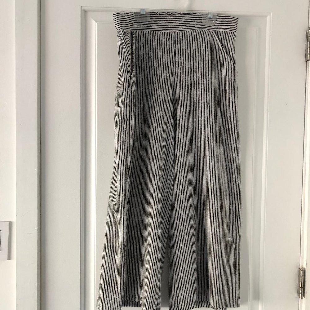Max Studio wide leg crop pants